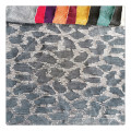 Fashion multicolore brillant de 3 mm 100% polyester tissu or noir tissu sequin velours en velours